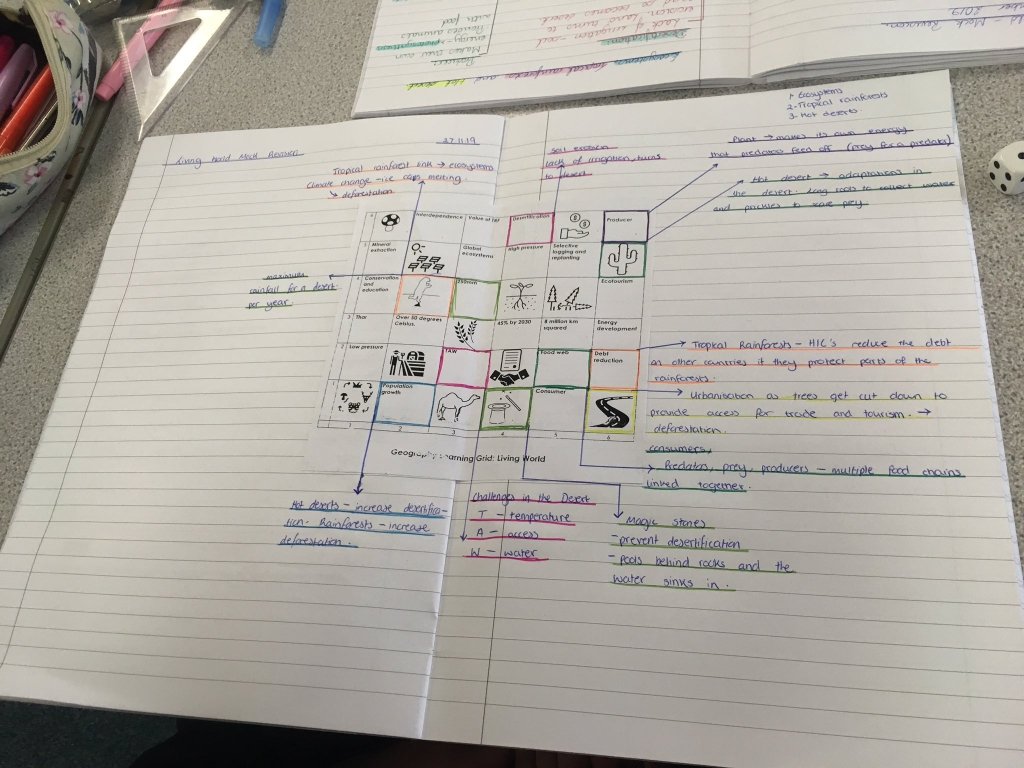 Geography Revision Grids Geography