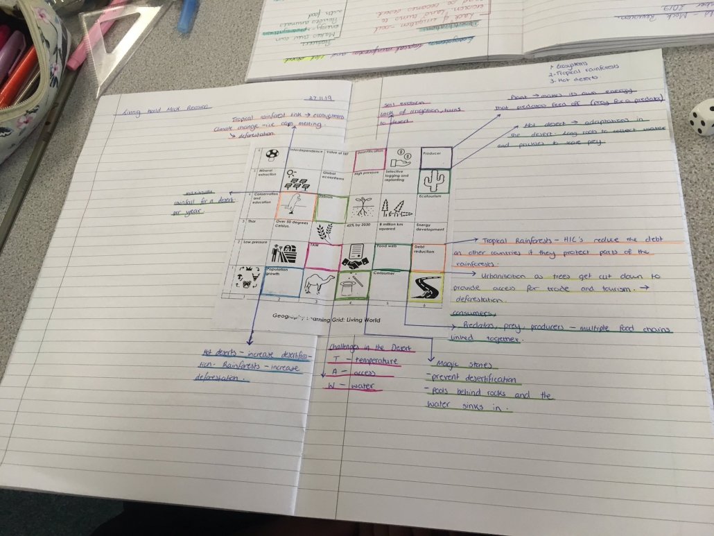 Living World Revision Grids