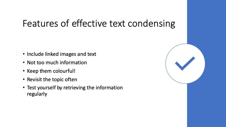 How to condense text 5