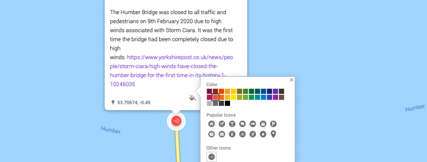 Mapping the Impacts of Storm Ciara