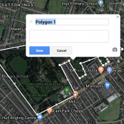 Drawing a polygon Drawing a polygon