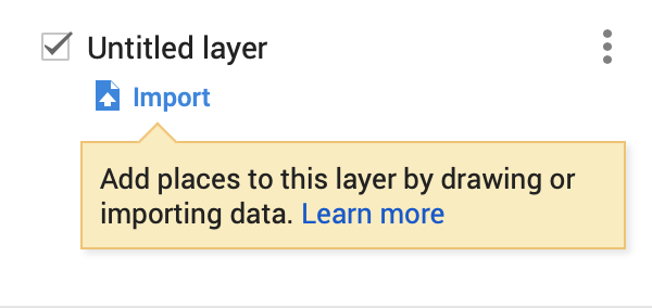 Naming a layer