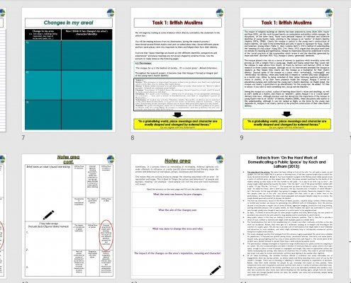 Changing Places Y11 Transition Pack