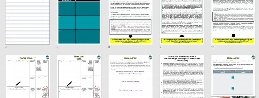 Changing Places Y11 Transition Pack