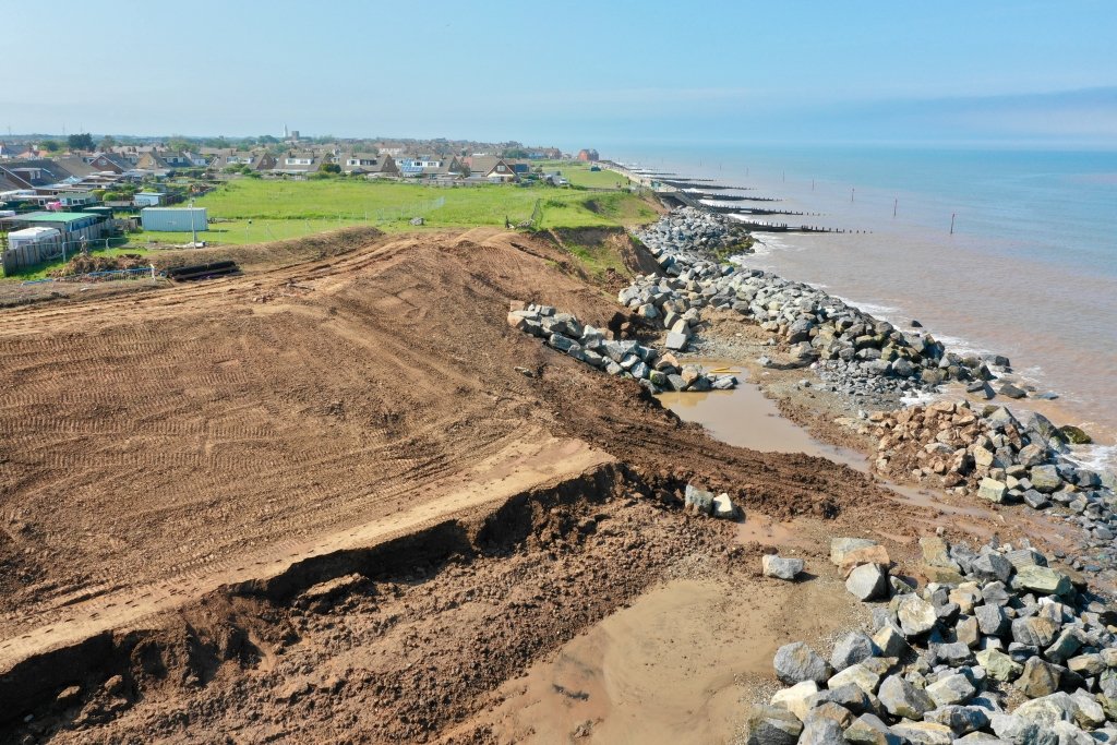 New Sea Defences at Withernsea Geography