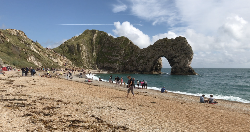 Durdle Door and beach