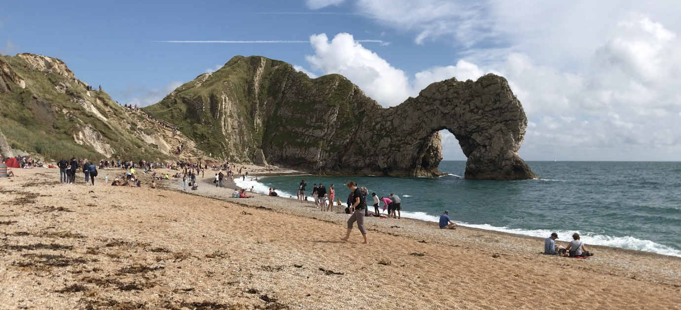 Durdle Door and beach