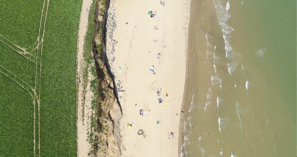 Happisburgh from above