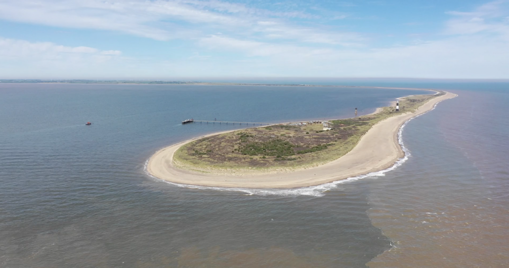 Spurn Aerial Video