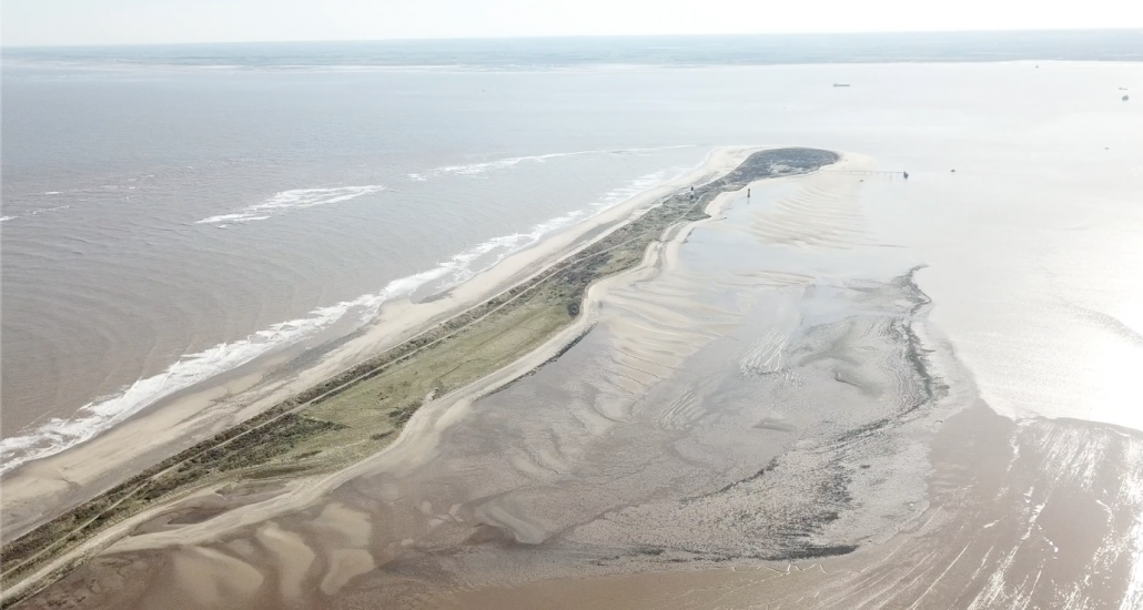 Spurn Point fly over