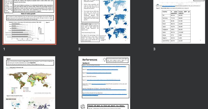Urbanisation and Slums DME