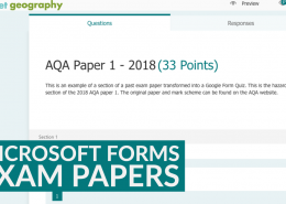 Microsoft Forms Exam Papers