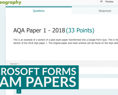 Microsoft Forms Exam Papers