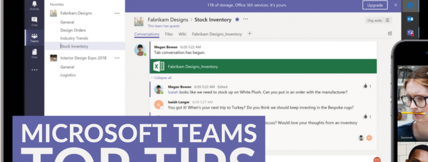 Top Tips Microsoft Teams