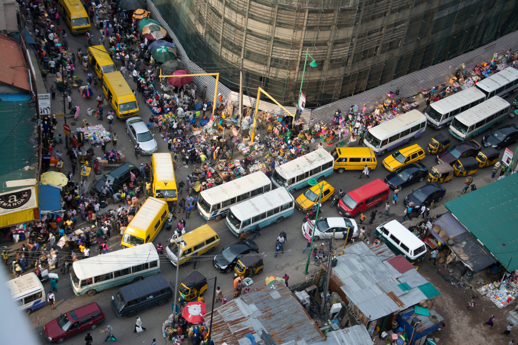 Traffic congestion in Lagos