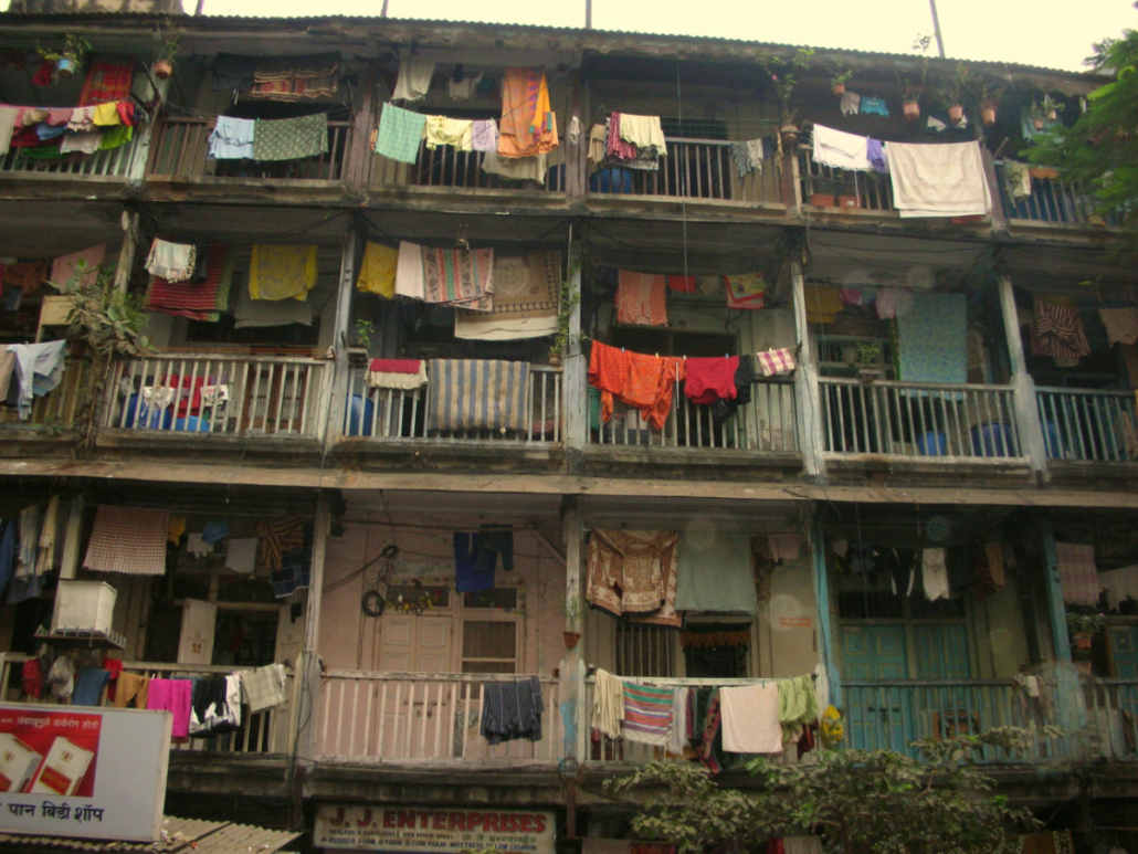 A chawl in Mumbai