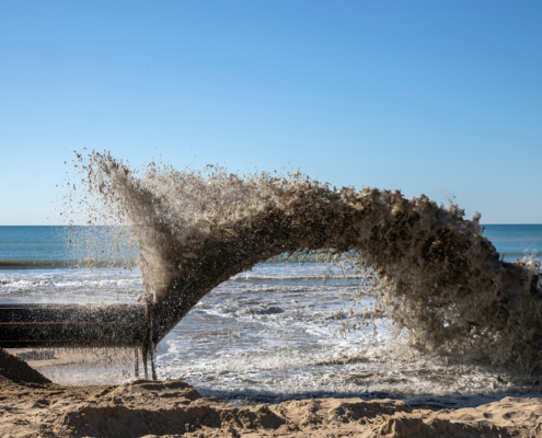 Beach nourishment