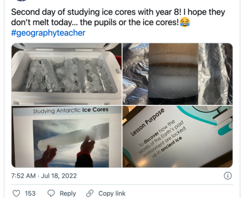 Ice Core Lesson by Ewan Vernon