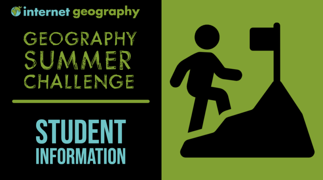 Internet Geography Summer Challenge Student Information