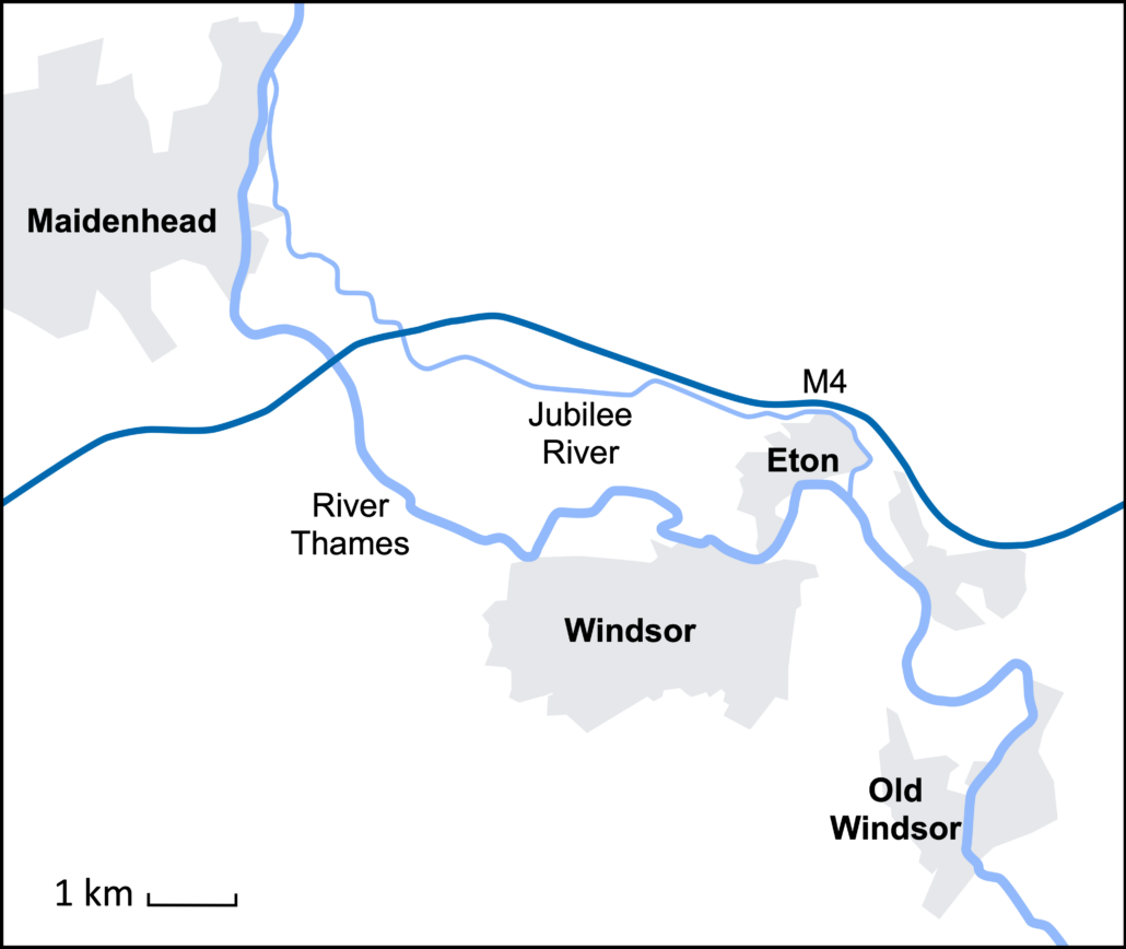 Jubilee River Flood Relief Channel map