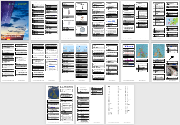 CCEA GCSE Our Changing Weather Multiple Choice Booklet