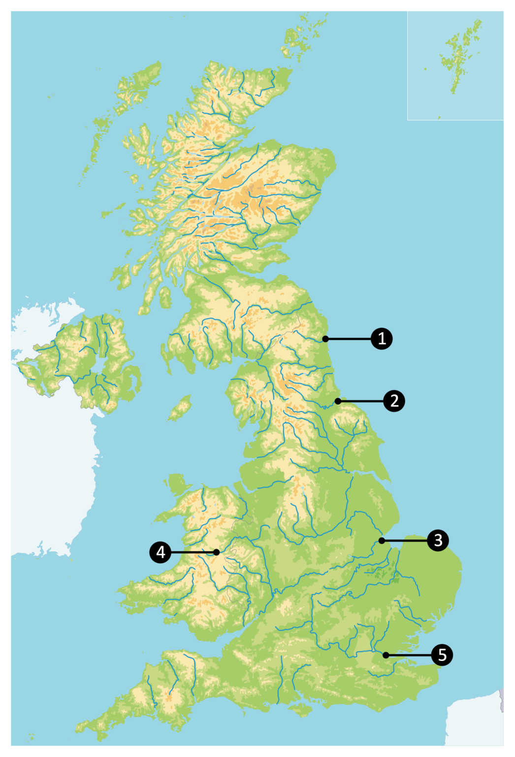 Landforms of the River Severn Geography
