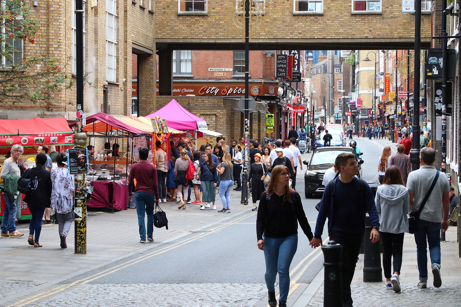 Brick Lane in Shoreditch, London