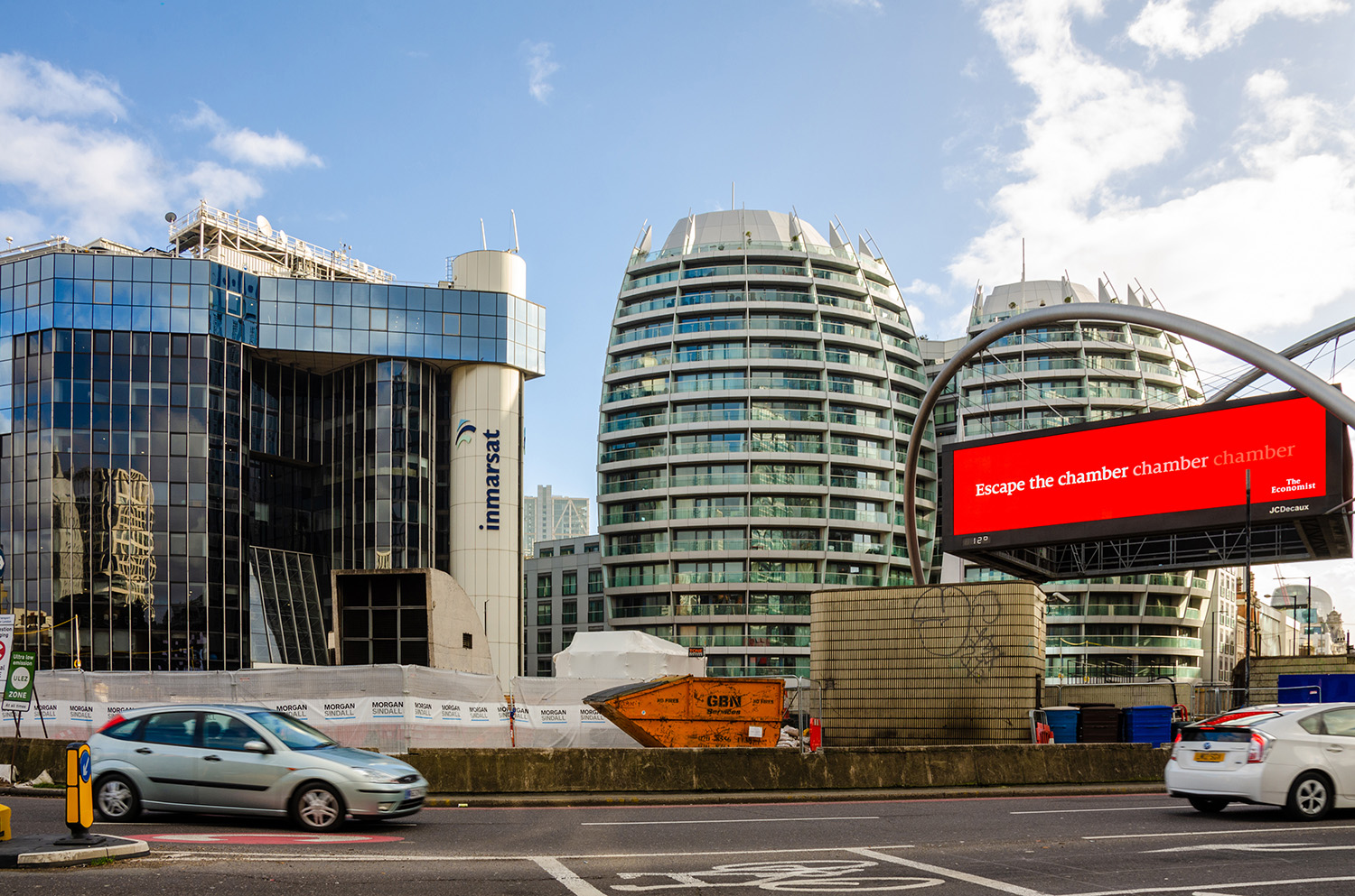 New, hi-tech companies around Old Street roundabout, nicknamed 'Silicon Roundabout'