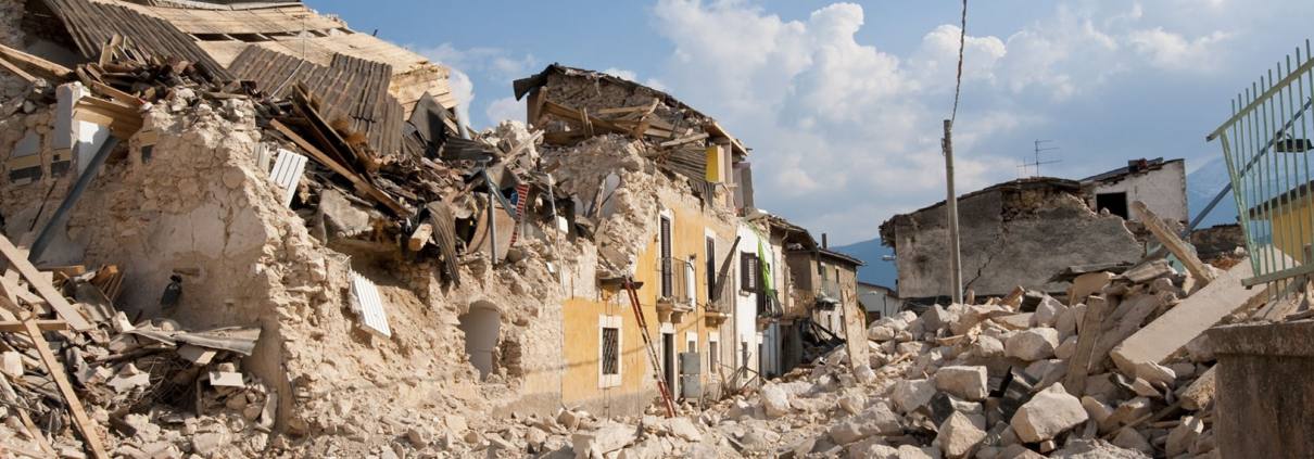 Buildings destroyed by the Turkey-Syria earthquake