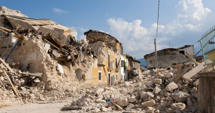 Buildings destroyed by the Turkey-Syria earthquake