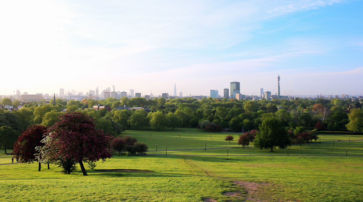 Urban greening in London