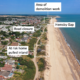 Coastal erosion at Hemsby