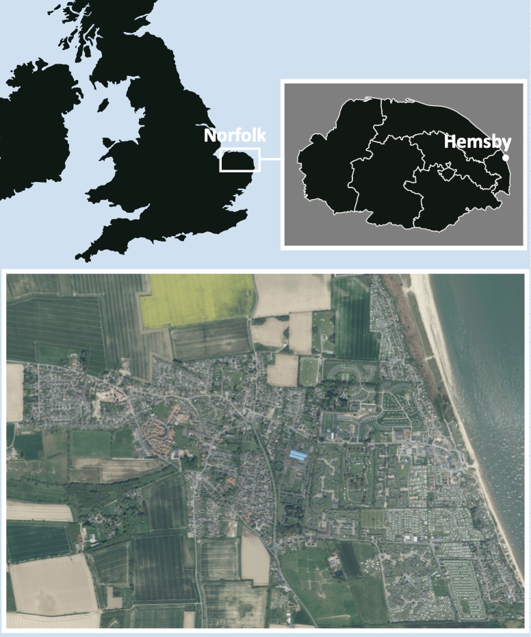 The Location of Hemsby