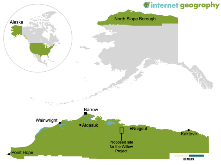 The Willow Project Geography