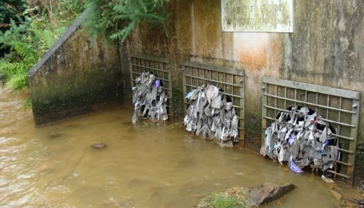 A combined sewage overflow