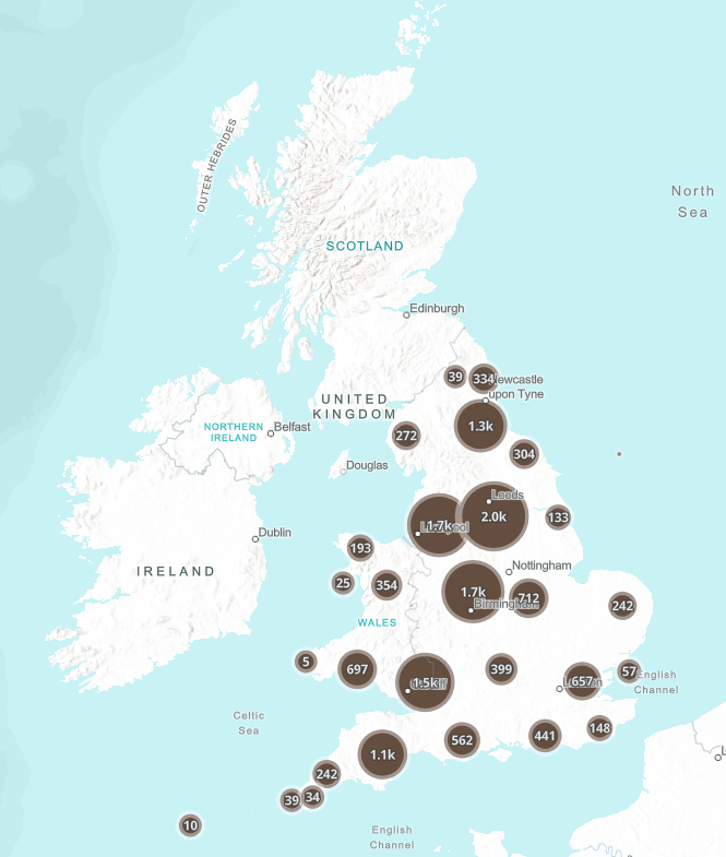 Sewage discharge in England and Wales