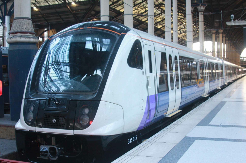 A new Elizabeth Line train