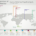 An infographic showing an outline of the world with major weather related disasters from Summer 2023