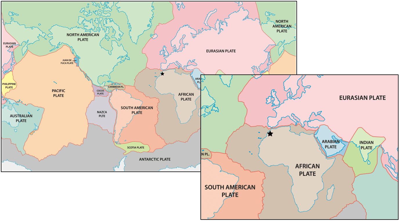 Africa's tectonic setting and the location of the Morocco earthquake