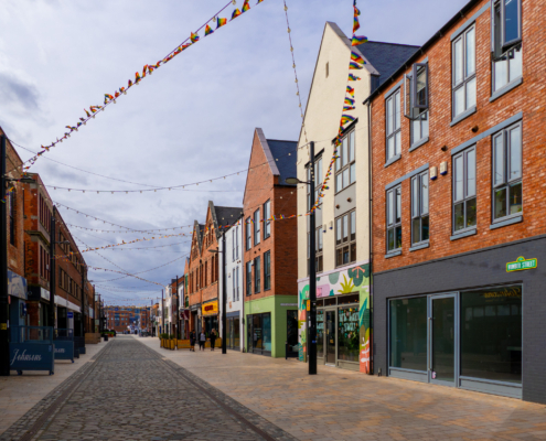 Humber Street facing Humber Dock