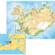 A map to show the location of the Reykjanes peninsula