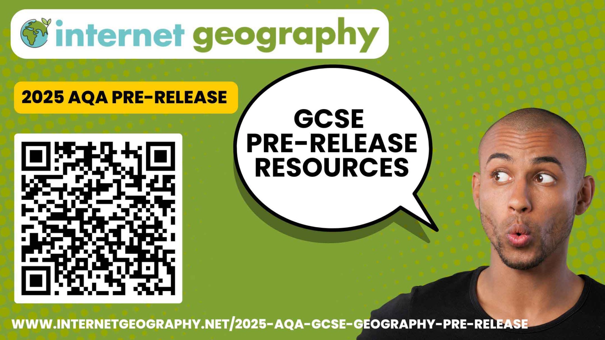 2025 aqa gcse geography pre release internet geography