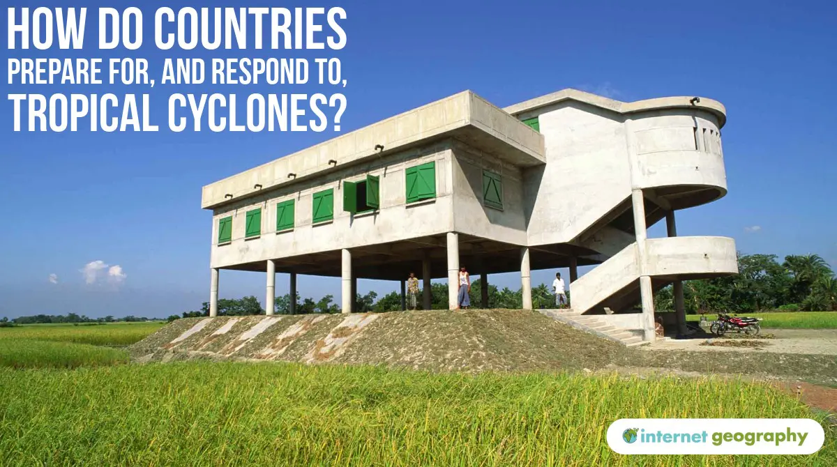 How do countries prepare for, and respond to, tropical cyclones