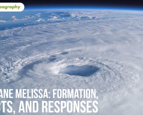 Satellite image of Hurricane Melissa