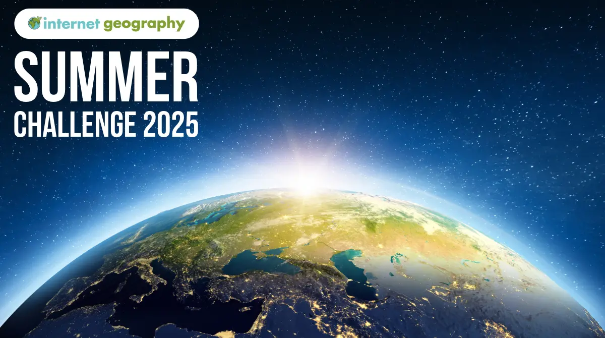 Internet Geography Summer Challenge 2025