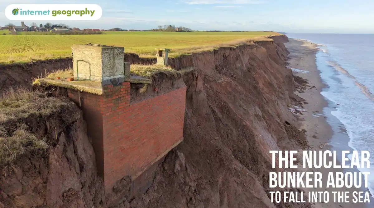 The Nuclear Bunker About to Fall into the Sea