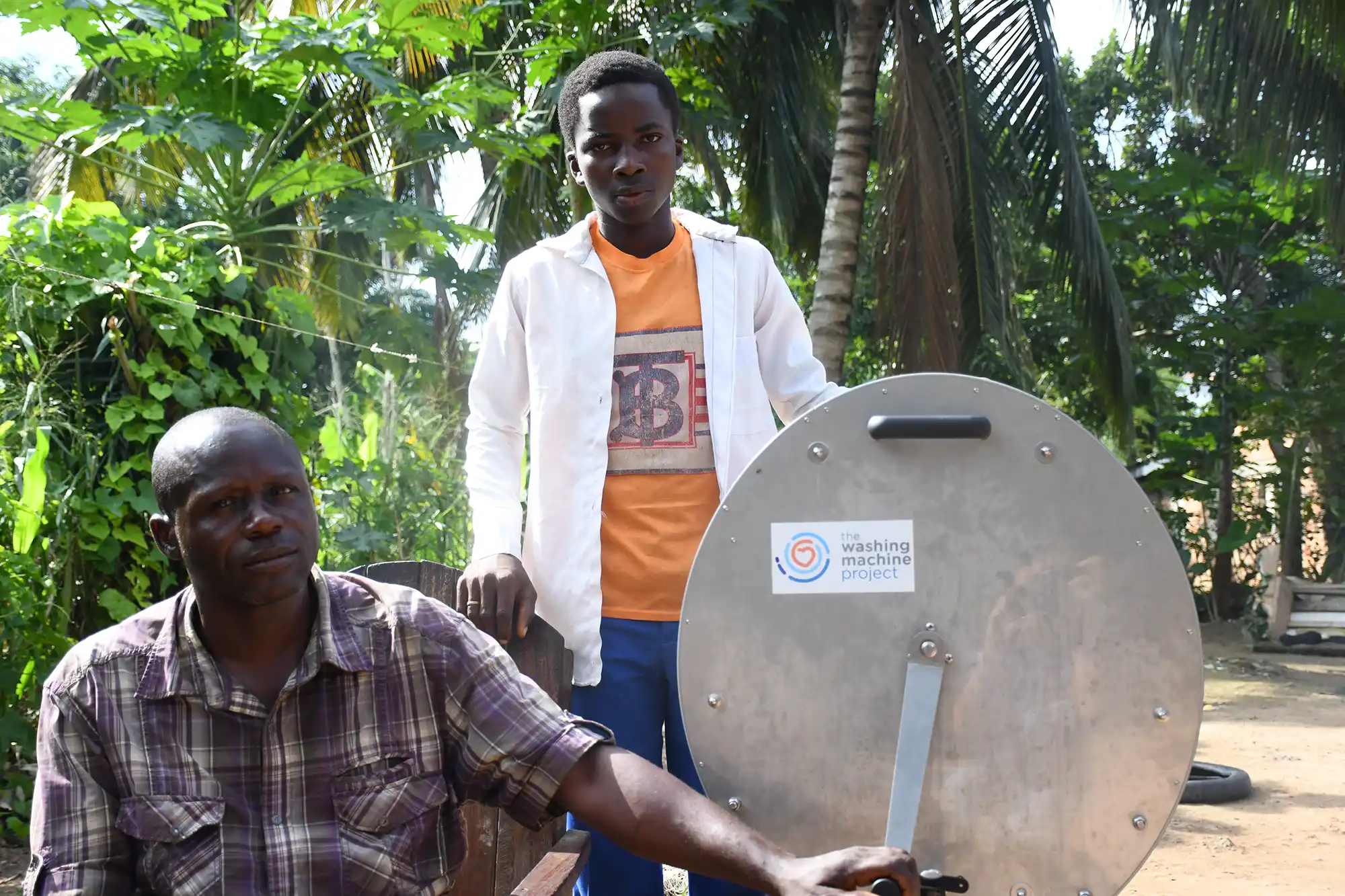 Joseph and son, Republic of Congo
