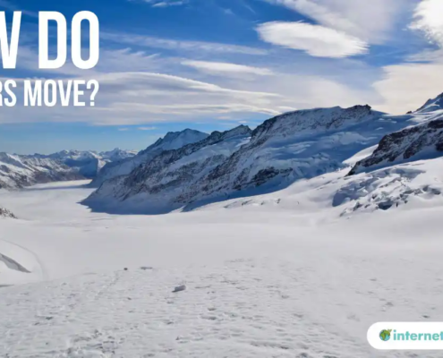 How do glaciers move?