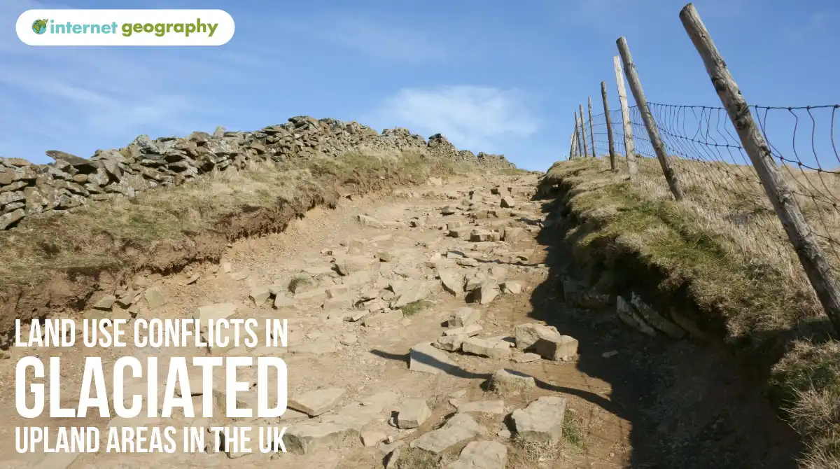 Land use conflicts in glaciated upland areas in the UK